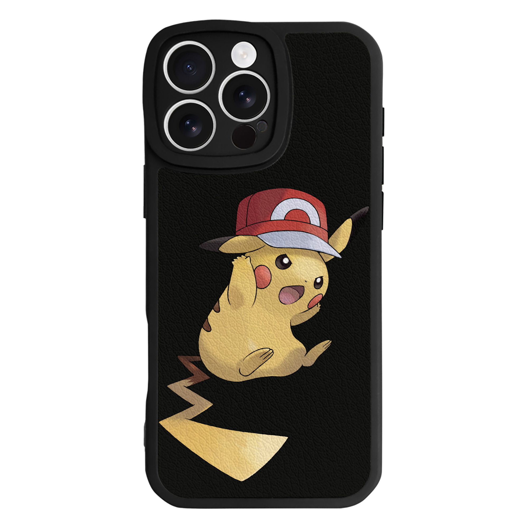 （画像用） ポケットモンスター Pokémon 【iPhone 16シリーズ対応】シリコンスマホケース（レザー調） 材質：シリコン